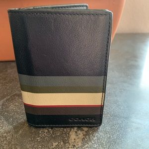 Coach men’s card wallet